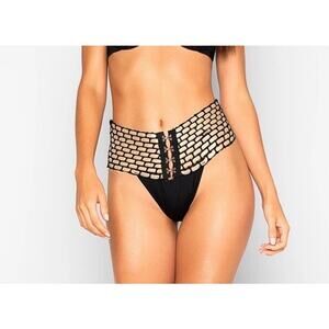 NWOT Beach Bunny Kira High Waist Bottom size S $200